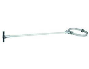 DEHN 106246  Distanční vzpěra pro prům. 16mm L 675mm s upevněním pomocí pásku D 90-300mm pro iso DEH DEHN