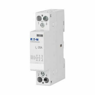 EATON 135181 CR2020230 Instalační stykač, Uc=230V AC/DC, In=20A, 2zap. kont.