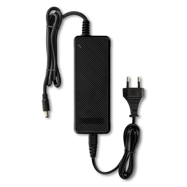 Adaptér napájecí MC LED adaptér 96W, DC 12V/8A, IP20, černý plast, s vidlicí