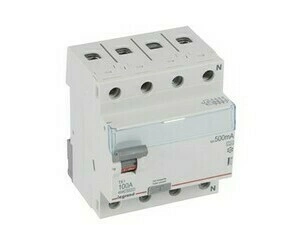 Chránič čtyřpolový LEGRAND 411798 TX3 CHRÁN. 4P 100A 500MA A