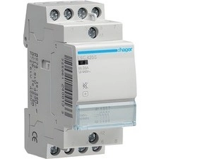 Stykač instalační HAGER ESC425S Stykač se sníž. hlučností 25A, 4S, 230V AC