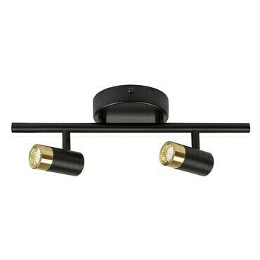 Koupelnové svítidlo Kadir černá/zlatá LED 6W RABALUX 75041