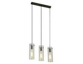 Závěsné svítidlo Acantha černá E27 3×60W RABALUX 5259