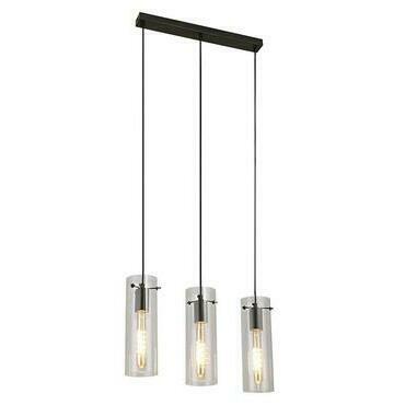 Závěsné svítidlo Acantha černá E27 3×60W RABALUX 5259