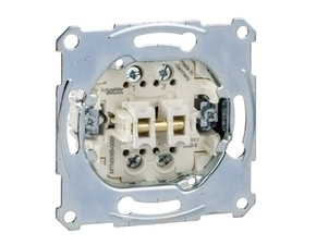 SCHN MTN3055-0000 Merten - Mechanismus dvojitého tlačítka 1/0+1/0, šroubový