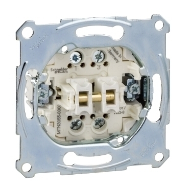 SCHN MTN3055-0000 Merten - Mechanismus dvojitého tlačítka 1/0+1/0, šroubový