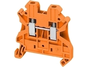 SCHN NSYTRV22AR Šroubová svorka, 2 body, 2,5mm2 oranžová (obj. mn. 50ks)