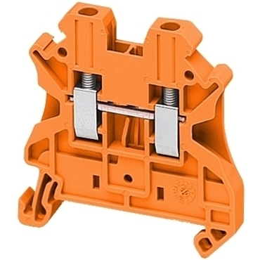 SCHN NSYTRV22AR Šroubová svorka, 2 body, 2,5mm2 oranžová (obj. mn. 50ks)