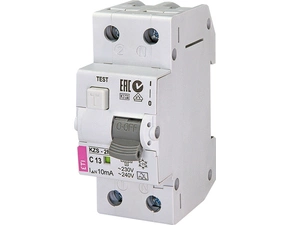 Chránič kombinovaný ETI 002173233 Proud. chránič s nadpr. ochran. KZS-2M A C13/0.01