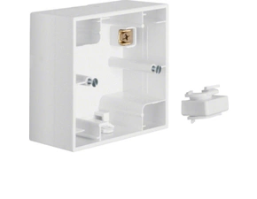 HAG 10417009 Krabice, 1-násobná na omítku, Berker K.1, bílá, lesk