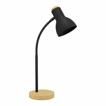 Svítidlo stolní EGLO TL 1 E27 SCHWARZ HOLZ VERADAL