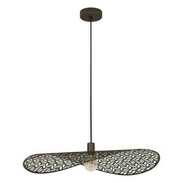 Závěsné svítidlo SWABY bronzová O800 mm 1x60W EGLO