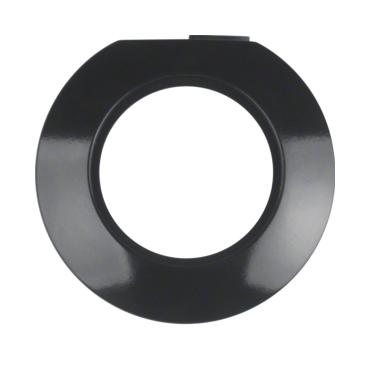 HAG 138141 Rámeček koncový, Serie 1930, černá, lesk