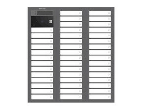 DV SYSTEM: 42 až 45 tlačítek + KAMERA + BOD Lite: čtečka RFID čipů MIFARE 13,56MHz (4M+4M+4M) - Do z