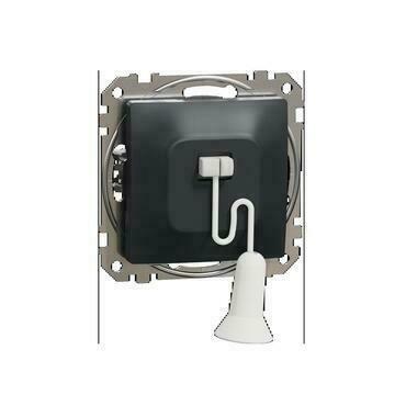 SCHN SDD114122 Sedna D/E - Tlačítkový ovládač s táhlem, Antracit