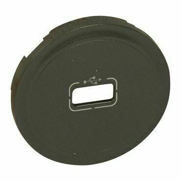 Kryt zásuvky USBLEG 067950 Céliane grafit