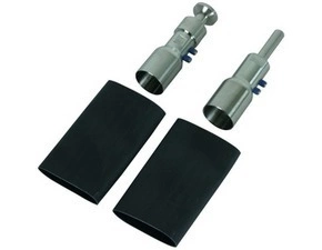 DEHN 819142  Připojovací členy + montážní materiál pro vodič HVI-power long, D 27mm černý DEHN DEHN