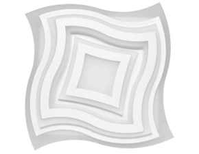 LED svítidlo stropní ECOPLANET vč. RC, max.102W, 3D, multicolor, IP20