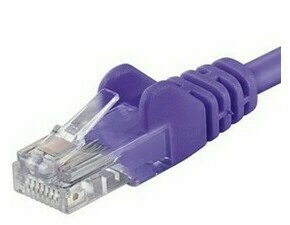 TELEX KRP-sputp002V PremiumCord Patch kabel UTP RJ45-RJ45 level 5e 0.25m fialová