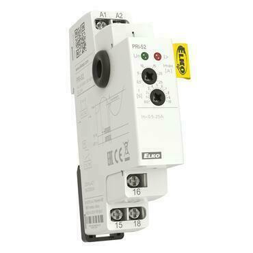 ELKO 3655 PRI-52 Hlídací proudové relé úrovně Imax provlečeným vodičem v 1F - AC RP 0,065kč/ks