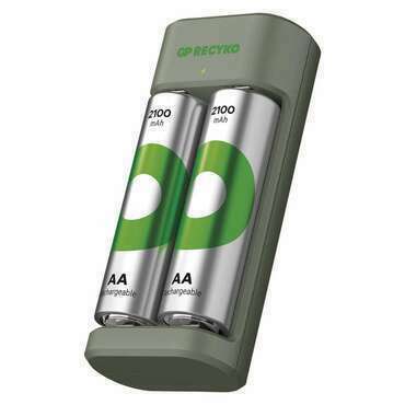 Nabíječka baterií GP Eco B50224 E221 + 2× AA REC 2100