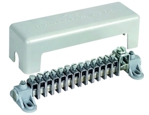 DEHN 563030  Ekvipotenciální přípojnice s krytem 13x 2,5-25mm2, 1x 16-95mm2 DEHN DEHN