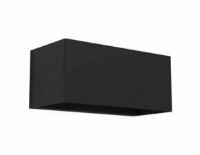 Svítidlo venkovní EGLO AL-LED-WL 4 SCHWARZ KLAR LESMO, nástěnné