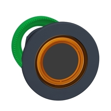 SCHN ZB5FW953 Zapuštěné provedení, Ovl. hlavice stiskací prosvětlená, kroužkem, pro integrovanou LED