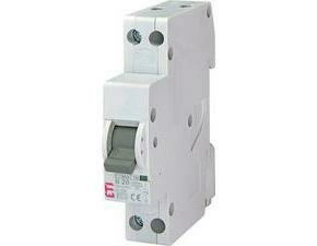 Jistič dvoupolový ETI 002191105, ETIMAT 1N 1p+N B20 6kA