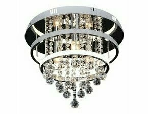 Svítidlo stropní RABALUX 2237 PALLAS chrom LED 32W+E14 3xMAX 40W