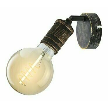 Svítidlo RABALUX 3214 FIDEL antická zlatá E27 1x MAX 25W