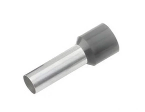CIMCO  187227 Izolovaná dutinka Cu 4/18 mm, šedá (100 ks)