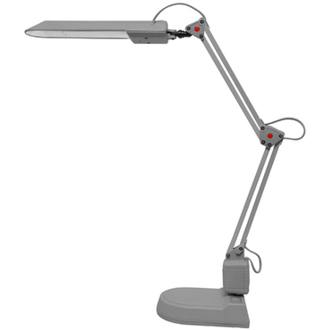 Lampa stolní ECOPLANET ADEPT 8W, 630lm, 4000K, stříbrná