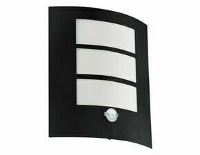 Svítidlo venkovní EGLO AL-WL 1 SCHWARZ M.SENSOR CITY, nástěnné