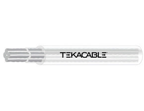 Kabel audio TEKABEN 100, 4 x 0,75 mm, průhledná, 100 m