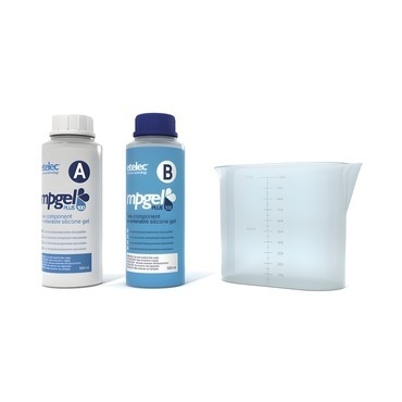 EL 1000551 Gel dvousložkový MPGEL plus-100 (1 litr - 2x láhev 0,5l), zalévací, bez expirace (bal.1)