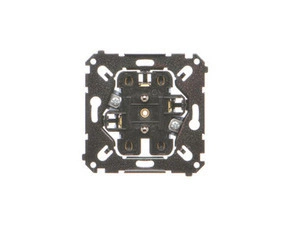 Zásuvka SIMON SGZ2CMR, 2 násobná (přístroj), s uzemněním, 16 A/250 V~, bezšroubové svorky,