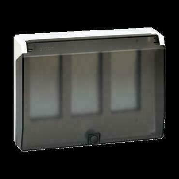 Rámeček SIMON 51040103-030, s krytem ke kr. zapust. Simon 500, 3M, nebo 6M K45, bílá