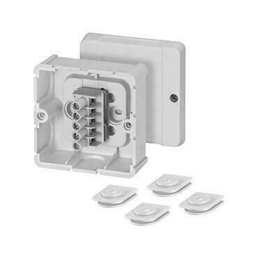 HEN DP 9025 Krabcová rozvodka pro chráněné instalace IP 54, se svorkovnicí do 4mm2, použití i pro li