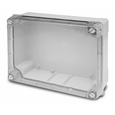 FAM Krabice AcquaBOX 3045 IP55 320x250x135mm průhledné víko, hladké boky