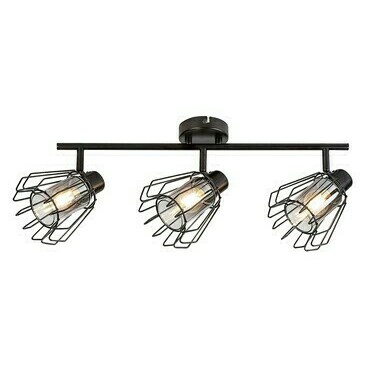 Bodové svítidlo Emerencia černá E14 3×40W RABALUX 73069