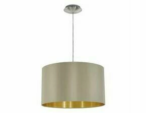 Závěsné svítidlo MASERLO matný nikl O380 mm 1X60W EGLO
