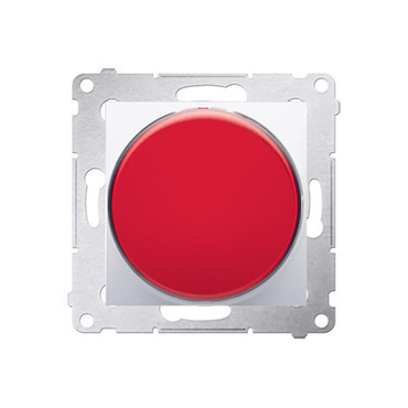 SIMON 54 DSS2.01/11 Signalizační a orientační osvětlení s LED, světlo červené., (strojek s krytem) 2
