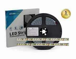 LED pásek GREENLUX LED STRIP 128LED/12W/m IP20 CW 24V 5m (*5m=1pcs)