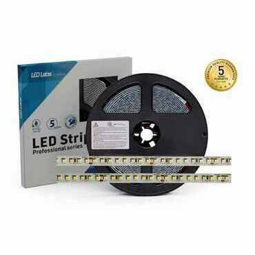 LED pásek GREENLUX LED STRIP 128LED/12W/m IP20 CW 24V 5m (*5m=1pcs)