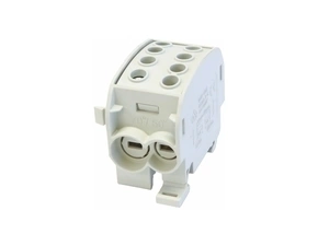 EL 1003167 Svorkovnice rozbočovací HLAK 70//1 C L, 160A, 1pól., CU, IP20, šedá, na DIN (bal.3)