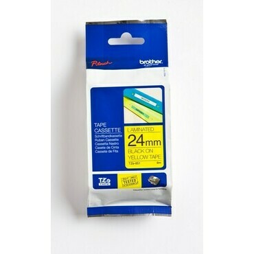 BROTHER  Páska 24  TZe-651 černá/žlutá
