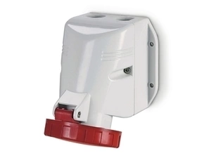 SCAME 518.3253T Zásuvka nástěnná OPTIMA, šikmý box TOP - 518.3253T