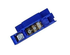 BEČOV UB3510.12 Distribuční blok DTB 35/2x16+2x6 modrý