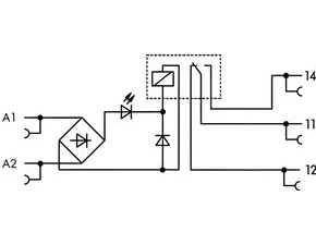 WAGO 857-354 Reléový modul